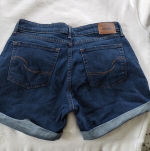Levi's Dark Blue Jean Shorts for Women 4 W27